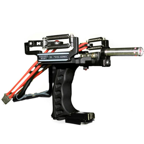 Powerful Hunting Metal Slingshot with Double Spring Design and Fishing Package, Fishing Reel Darts To Enhance Power Outdoor Toy