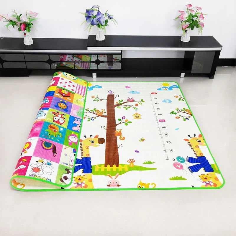 Double-sided Pattern Baby Play Mat Thicken 1/0.5cm Educational Carpets in The Nursery Climbing Pad Kids Rug Activitys Games Toys