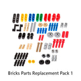 70Pcs/Bag Mindstorms EV3 Replacement Building Blocks Parts Pack fit for Educational and Dacta Series 45544 Bricks Kit STEAM Toys