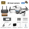 K3 E99 Pro Mini Drone HD Camera WIFI FPV Dron Three-sided Obstacle Avoidance Fixed Height Professional Foldable RC Quadcopter