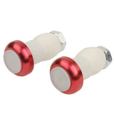 1 Pair Safety Cycling Bike Turn Signal Handle Bar End Plug LED Red Light Lamp Magnetic Handle Light  XR-Hot