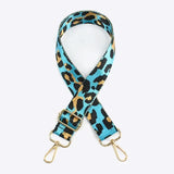 Deepeel Women 3.8cm Wide Colorful Bag Strap Band Leopard Shoulder Crossbody Straps Female Nylon Adjustable Bags Belt Accessory