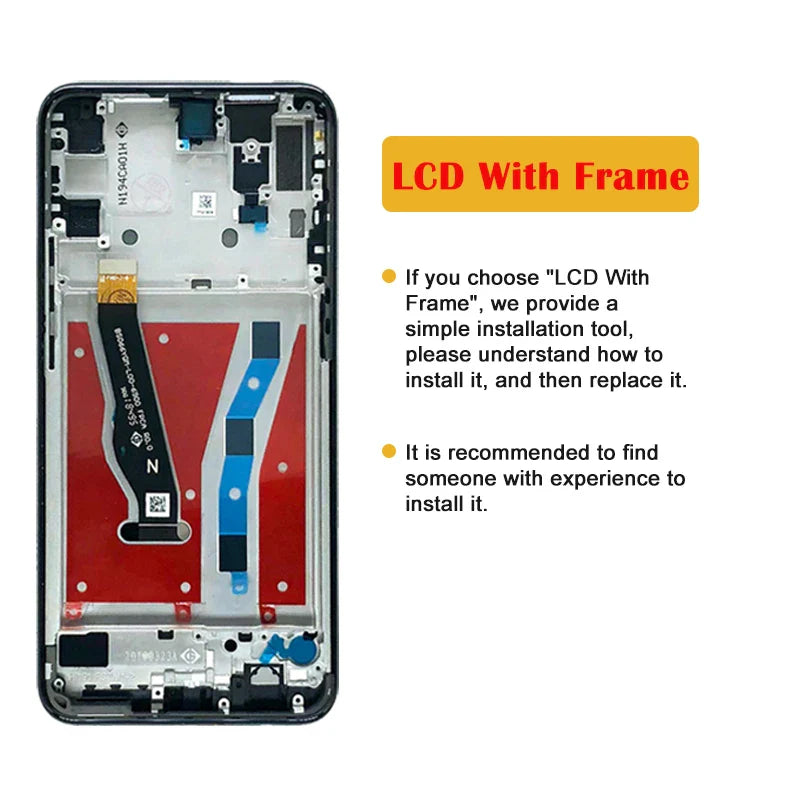 6.59" Original For Huawei Y9 Prime 2019 LCD STK-LX3 L21 Display Touch Screen Digitizer Assembly For Huawei P Smart Z LCD