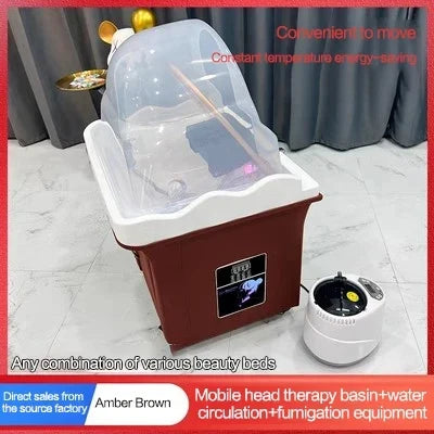 Comfort Move Shampo Chair Station Comfort Water Circulation Head Spa Hair Wash Bed Shampouineuse Salon Furniture MQ50SC