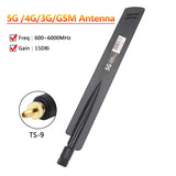 5G 4G LTE 3G GSM Router Aerial 600~6000Mhz 15dbi External WiFi Omni Indoor Wireless Antenna For Communication WiTh TS9 SMA Male