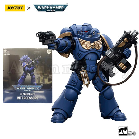 JOYTOY 1/18 Action Figure (4PCS/SET) 40K Intercessors Set Anime Military Model Free Shipping