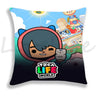 Toca Life World Pillow Case Home Decorative Toca Boca Throw Pillowcase 45*45cm Sofa Cartoon Cushion Covers Zipper Pillow Cover