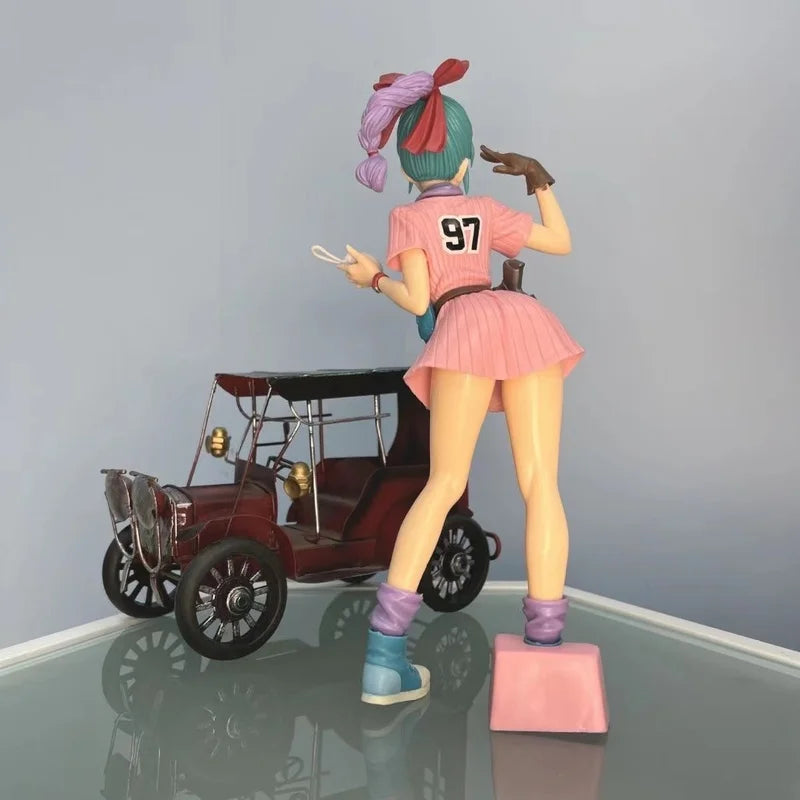 Anime Cartoon Dragon Ball Girl Series Bulma Ranchi Bulma Bidili Qiqi Animation Model Ornament Hand Figure Toy Gifts