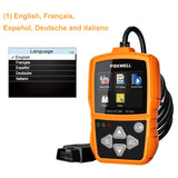 Foxwell NT201 OBD2 Automotive Scanner Check Engine Light Professional Car Code Reader OBD II Car Diagnostic Scan Tool PK ELM327