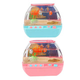 Aquarium  Tank Decoration ,Cartoon with Music with Moving  Mini