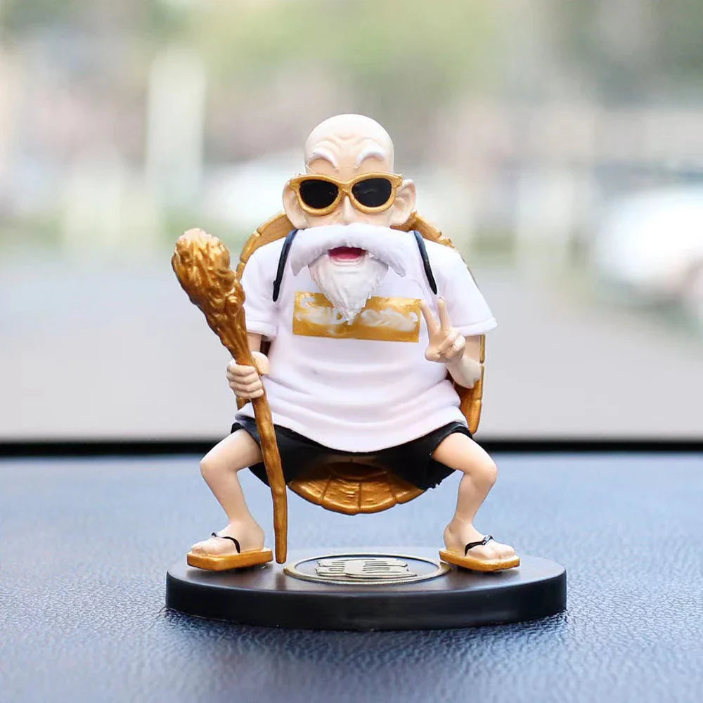 Anime Dragon Ball Z Model Fashion Style Version Master Roshi Kame Sennin PVC Collection Decoration Action Figures Toys Kid Gift