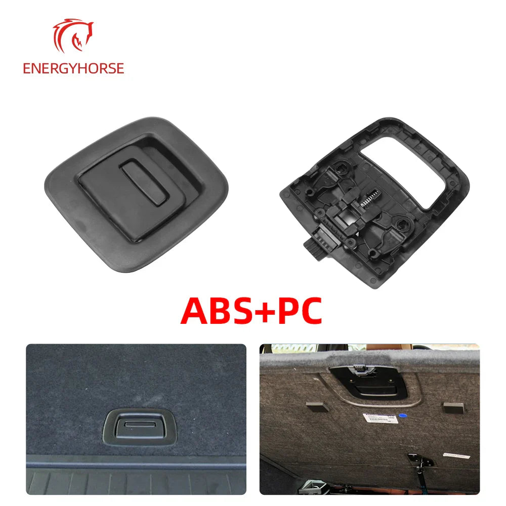 For BMW G05 G31 Car Trunk Tail Cover Bottom Plate Mat Floor Carpet Handle Spare Tire Cover Lock For BMW X5 5 Series 2019-2023