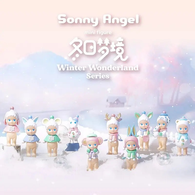 Sonny Angel Winter Wonderland Christmas Mystery Surprise Series Blind Box Tide Play Doll Cute Hand-made Birthday Decoration Gift