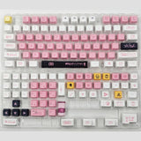 134 Keys XDA Keycaps EVA 01 00 02 08 DYE-Sublimation PBT Keycap For Mx Switch Mechanical Keyboard Anime Custom ISO Key Caps DIY