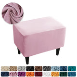 Velvet Wingback Chair Covers Stretch Wing Armchair Cover with Seat Cushion Cover Elastic Sofa Slipcovers Solid Color Sofa Covers