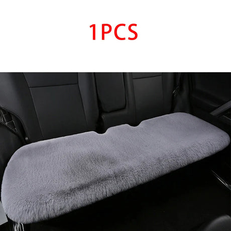 Car Seat Covers Wool Fur Capes for Cars Seat Protection Plush Material Warm Winter Suit Most Cushion Heated Interior Accessories