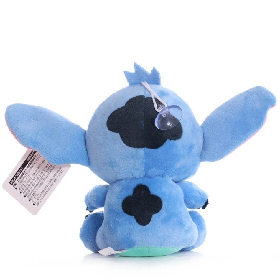 20cm Disney Anime Stitch Plush Stuffed Kawaii Toys TV Same Paragraph Role Pendant Doll Kids Birthday Gifts Couple Models