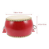 Drum Education Toy Kids Plaything Wood Baby War Children Cowhide Music Instrument Snare Percussion Toddler Wooden Toys Babies