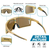 SCVCN Outdoor Polarized Cycling Sunglasses MTB Road UV400 Climbing Goggles Men Woman Driving Bike Bicycle Cycling Eyewear Hiking