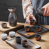 Set Sake Cup Set Home Bar Equipment Home Brewing Wine Making Barware Shot Glass Glasses of Wine Decanter Drinkware Liquor Beer