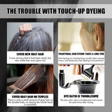 Black Fruit Dyeing Cream - Natural Plant Hair Dye Cream - Pure Plant-based Hair Coloring Products -white Hair Darkening Shampoo