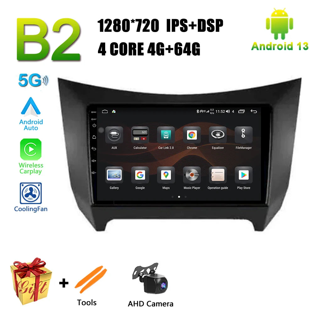 For Lifan Smily 320 2008 - 2015 Car Head Units Radio multimedia car android electronic accessories car intelligent systems 4G