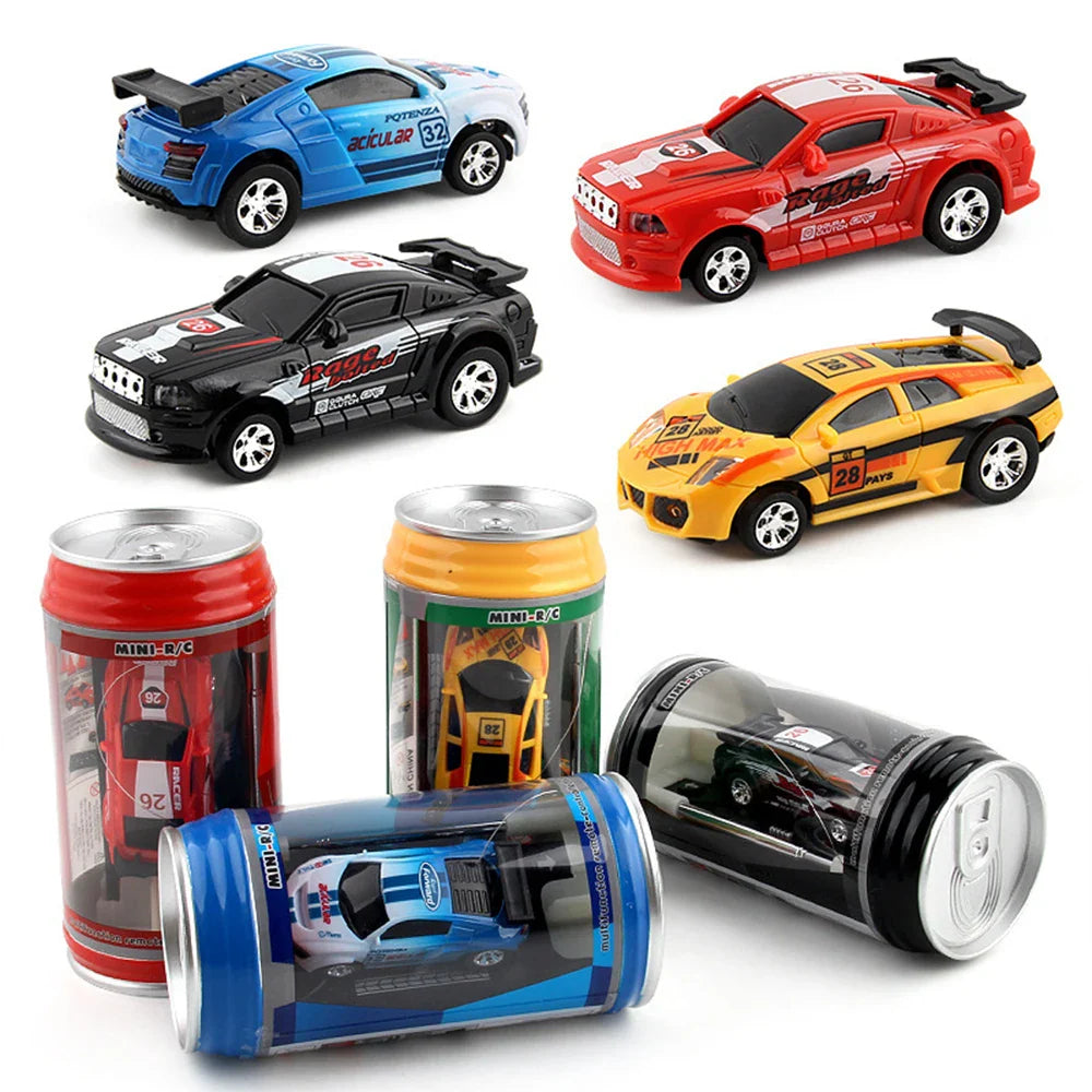 6 Colors Remote Control MINI RC Car Battery Operated Racing Car Light Micro Racing Car Toy For Children