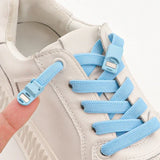 New Magnetic Lock Shoelaces Without Ties Flat Elastic Laces Sneakers Boots No Tie Shoelace Rubber Bands for Shoes Accessories