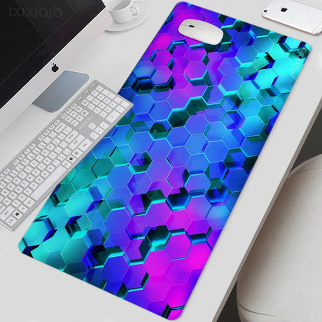 Mouse Pad Gamer Geometric Aesthetics XL HD Mousepad XXL Mechanical Keyboard Pad Soft Office Non-Slip Office Accessories Mice Pad