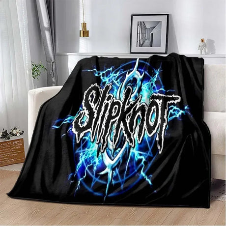 3D S-SLIPKNOT Band Printed Blanket  Fashion Soft Cozy Living room Bedroom Sofa Bed Travel Blanket Child Birthday Gift