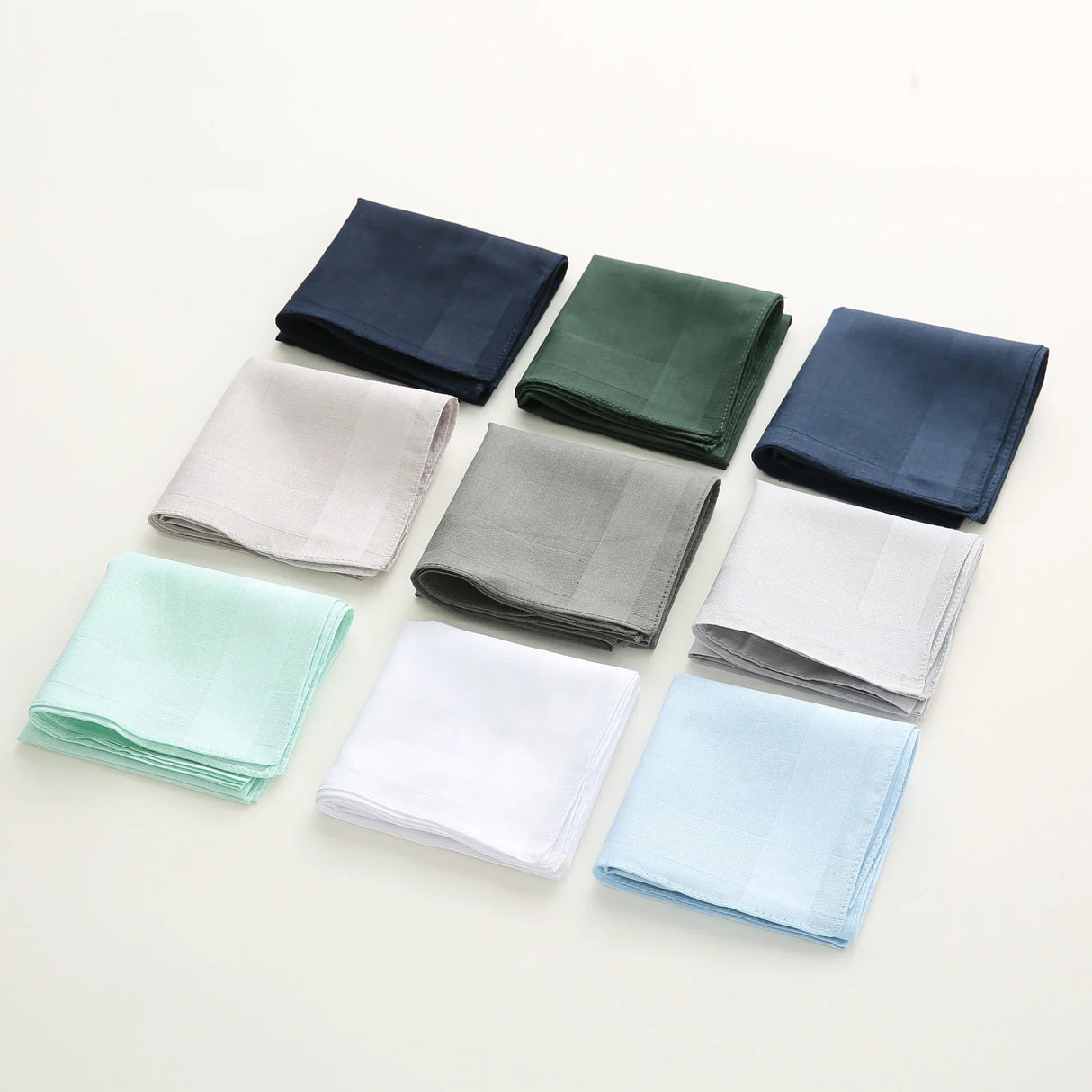 Cotton high-end solid color Handkerchief Park Mountain Road Cycling Camping Wiping Sweat Cleaning Portable Men's Pocket Towel