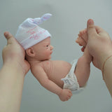 12"  Micro Preemie Full Body Silicone Baby Doll  Girl "Luna"& Boy "Toby" Lifelike Reborn Doll Surprice Children Anti-Stress