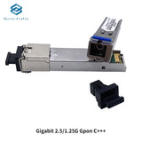 FTTH GPON GBIC Optical Fiber Module SC GPON OLT SFP Tx1490/Rx1310nm 1.25G 2.5G C+++ OLT Equipment Compatible BDCOM Free Shipping