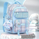 Sanrio Hello Kitty Backpack Mochilas Aestihic Kuromi Lightweight and Large Capacity Korean-Style Cute School Student Bag Gift