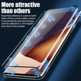 4Pcs 9D Full Cover Tempered Glass for Samsung S21 S22 S23 Plus Screen Protector for Samsung Note 20 10 9 S22 S20 S9 S10 S8 Plus