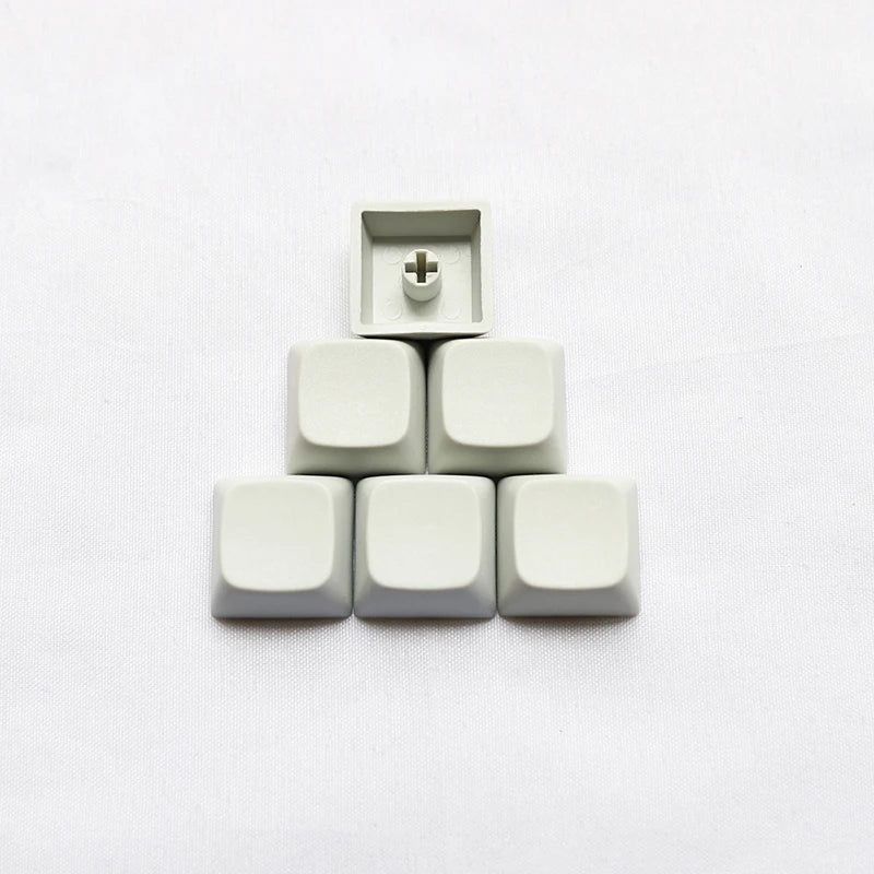 XDA 1u Keycaps Blank Thick PBT Material for Gateron Kailh Cherry MX Switches of Mechanical Keyboards DIY