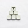 XDA 1u Keycaps Blank Thick PBT Material for Gateron Kailh Cherry MX Switches of Mechanical Keyboards DIY