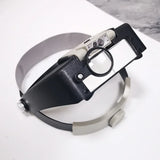 17X Headband Adjustable Magnifier Eye Glasses Magnifying Glasses with Led Lights Loupe Glasses for Reading Repair Soldering