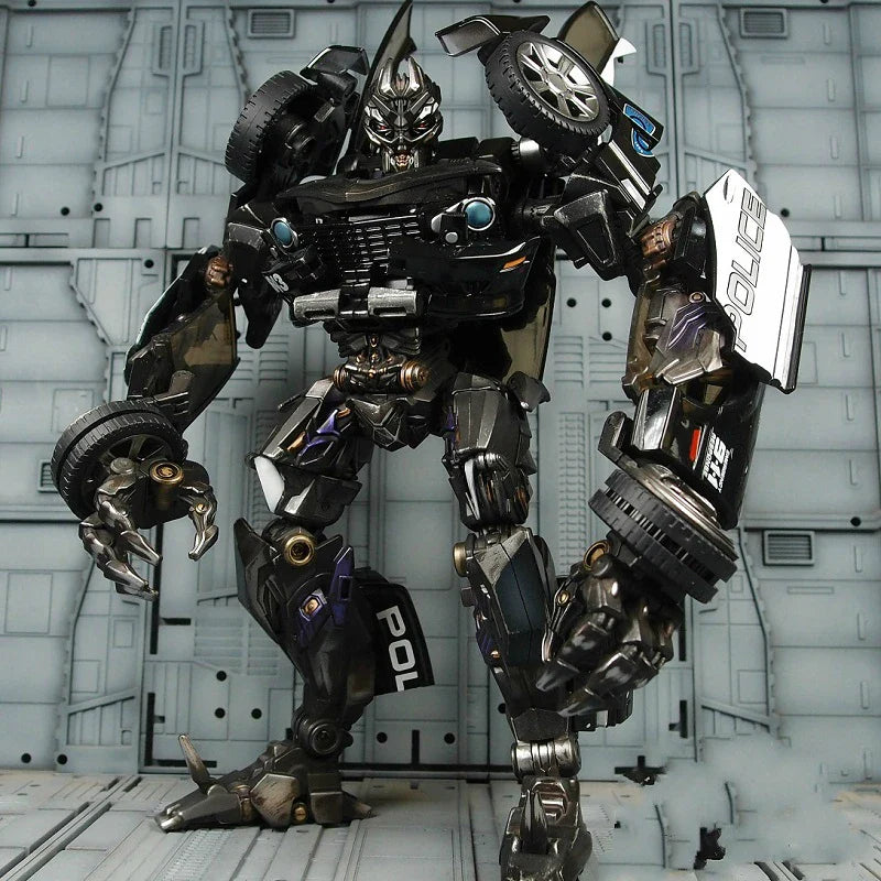 BMB Transformation LS02 LS-02 Barricade BP02 KO MPM05 MPM-05 Black Mamba MP Action Figure Collection Robot Toys