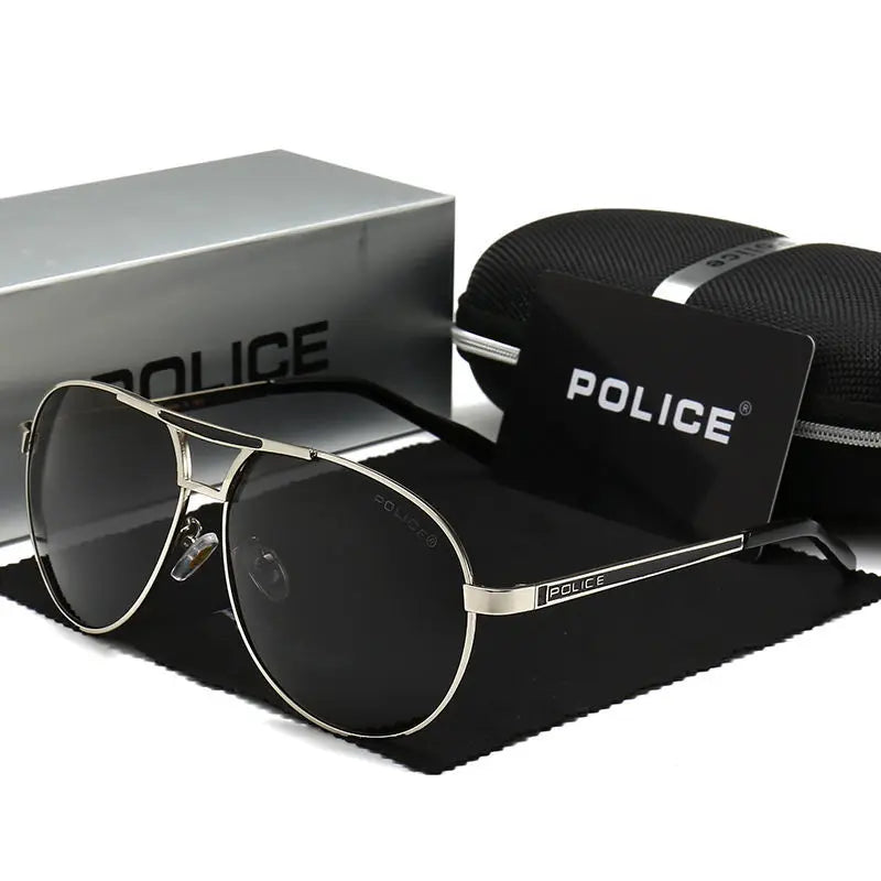 Luxury Brand POLICER Driving Sunglasses Men Polarized Sun glasses for men UV400