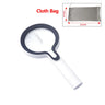 10X 25X Handheld Magnifying Glass USB Rechargeable Magnifier with 29 LED Lights Illuminated Magnifier for Reading/Identification