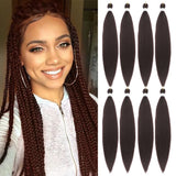 Braiding Hair Pre Stretched Synthetic Braid Extensions Jumbo Braid for Senegalese Passion Twist Box Braid Hair Bundles SOKU