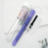 Japanese Plantinum small meteor pen student lovely girl makaron color writing practice pen pq-200