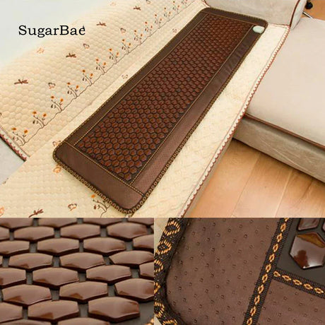 Best Selling In Thailand Sofa Jade Cushion Heating Massage Health Seat Tourmaline Mat Size 50*150CM