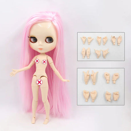 ICY DBS blyth doll 1/6 BJD toy custom doll joint body special offer on sale random eyes color nude doll 30cm anime girls gift