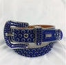 2024 Luxury Strap Men Women Rhinestones Belt Western Bling Bling Crystal Diamond Studded Belts