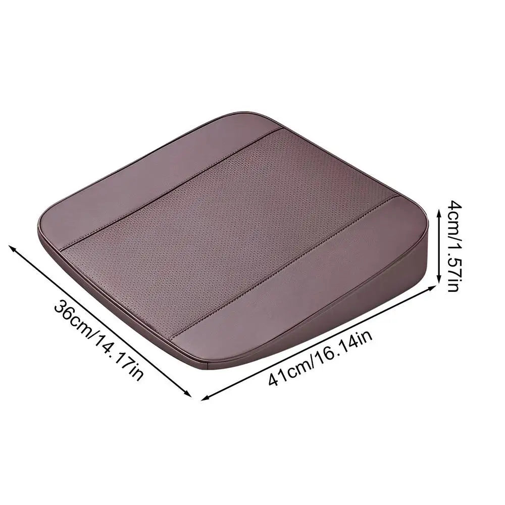 Car Booster Seat Cushion Heightening Height Boost Mat Breathable Portable Car Seat Pad Fatigue Relief Suitable For Cars