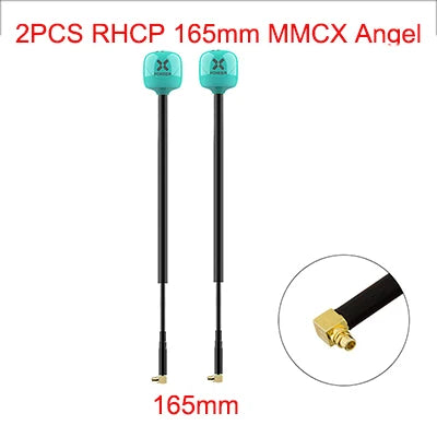 2PCS Foxeer Lollipop 4 Plus 4+ FPV Antenna 5.8G 2.6Dbi Omni Mini Antenna RHCP LHCP SMA MMCX UFL For RC FPV Racing Drone