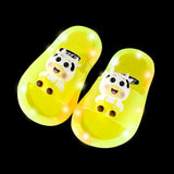 Cartoon Unicorn Animals luminescence Shoes Children’s Boys Girls Slippers Lighted Fashion Cute Shoes Toddler Slippers For Kids