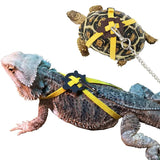 Dragon Lizard Leash Harness Turtle Leash Tortoise Harness Strap for Bearded Dragon Lizard Reptile Turtle Lizard Pet Chest Collar